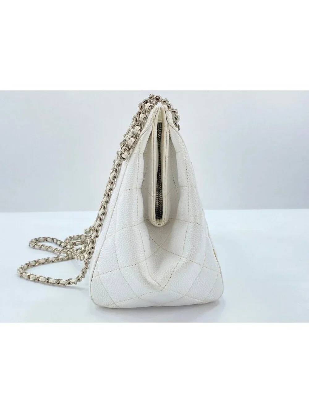 Chanel Shoulder Bag Caviar Leather Quilted